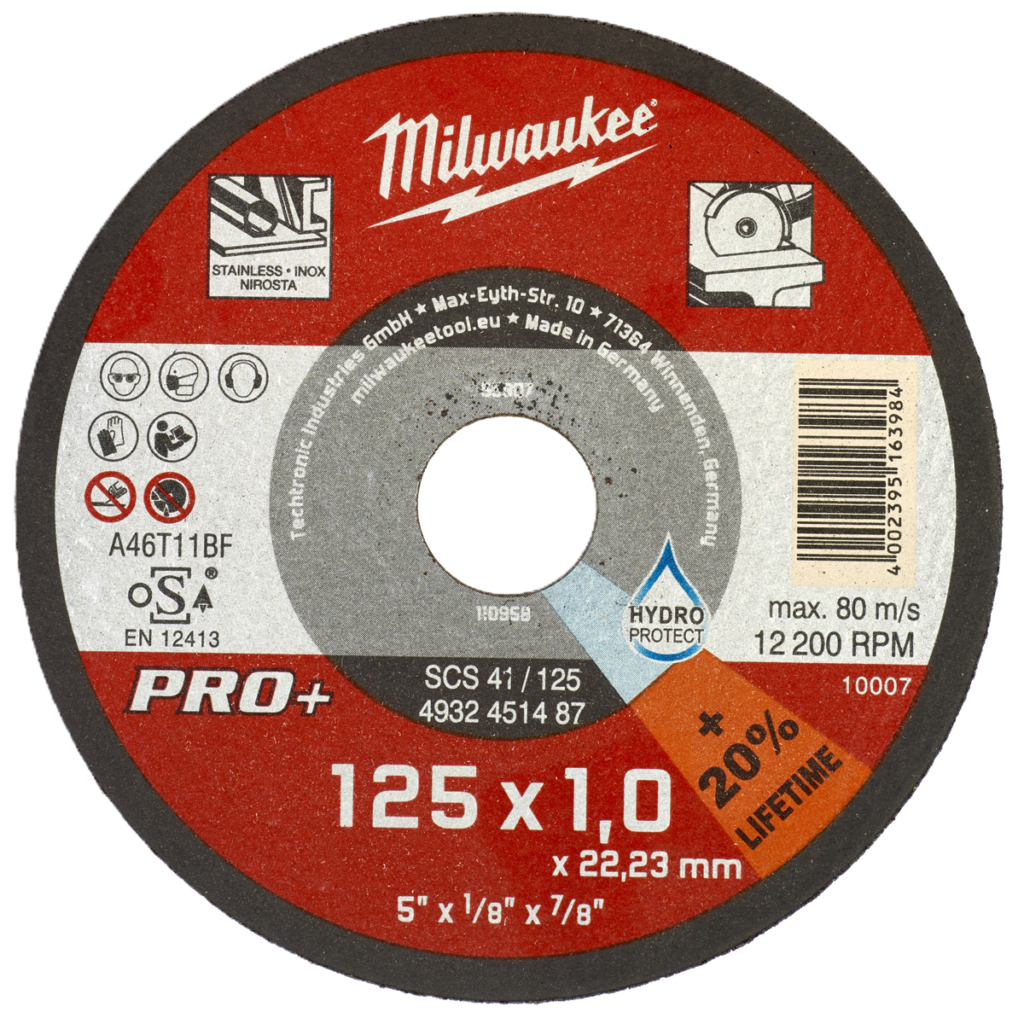ΔΙΣΚΟΣ ΚΟΠΗΣ INOX CD PRO+ 125x1mm MW