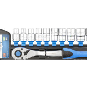 ΣΕΤ ΚΑΡΥΔ.+ΚΑΣΤΑΝΙΑ 1/2", CrV steel, 72 T, 11 pcs