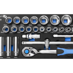 ΣΕΤ ΚΑΡΥΔΑΚΙΑ ΜΕ ΚΑΣΤΑΝΙΑ 1/2'' ΕΡΓΑΛΕΙΟΦΟΡΟΥ