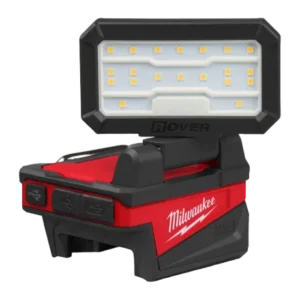 Φωτιστικό Περιοχής M18 ALIS-0 Milwaukee με λειτουργία Power Bank USB, τεχνολογία TRUEVIEW και προστασία IP54.