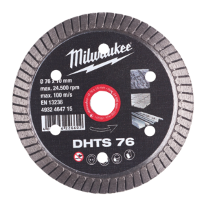 Διαμαντόδισκος για πλακάκια Milwaukee DHTS 76mm