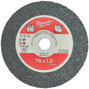 Λεπτός δίσκος κοπής για μέταλλο Milwaukee SCS 41 76mm