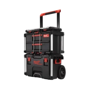 PACKOUT Starter Set 3 τεμαχίων με τροχήλατη εργαλειοθήκη και σύστημα προστασίας IP65 για επαγγελματική χρήση.