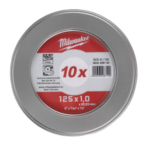 ΔΙΣΚΟΣ ΚΟΠΗΣ INOX CD PRO+ 125x1mm SET 10τεμ. MW